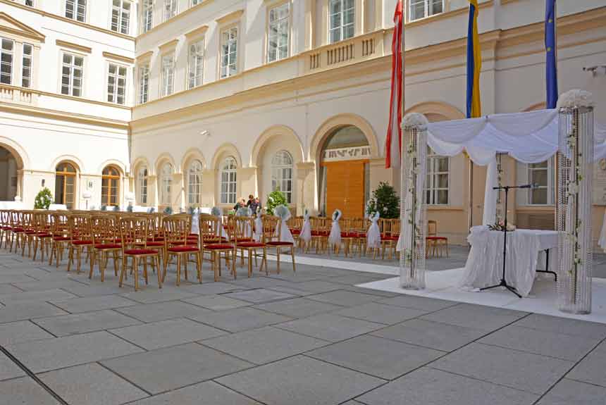 Wedding Ceremony Palais Niederoesterreich