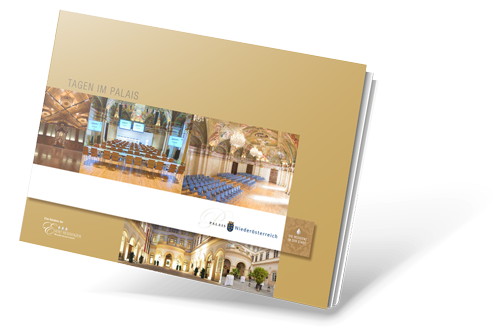 Bankettmappe Palais Niederösterreich