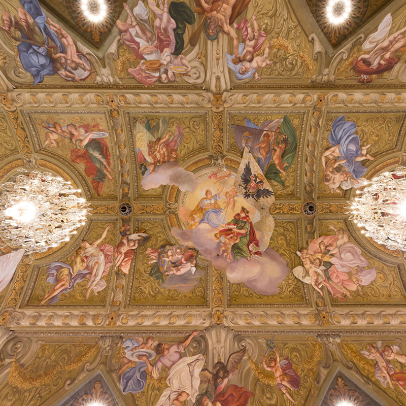Deckenfresko Landtagssaal Palais Niederösterreich