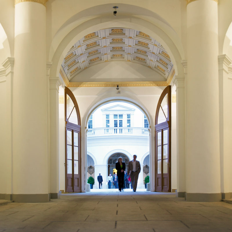 Eingang Palais Niederösterreich