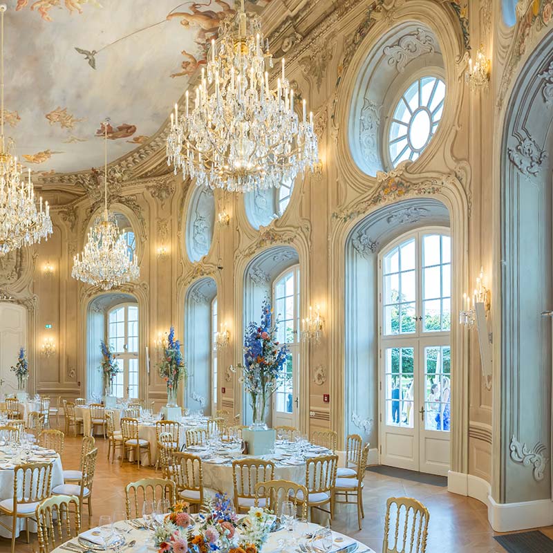 Ovaler Saal Conference Center Laxenburg Galabestuhlung