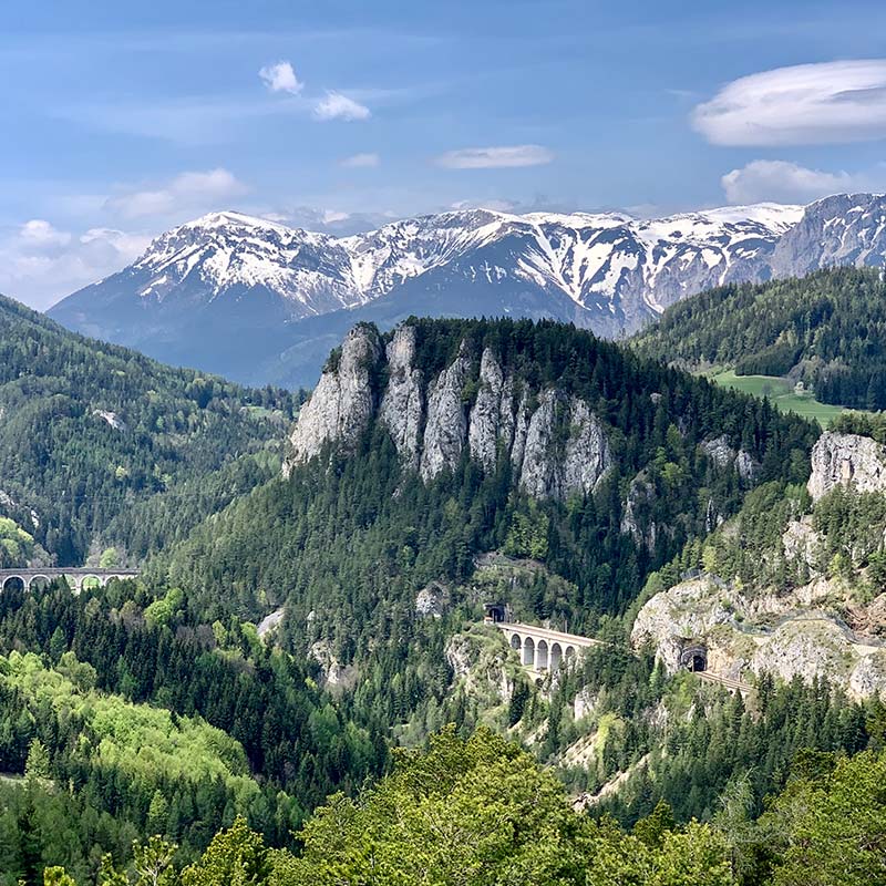20-Schilling-Blick Semmering