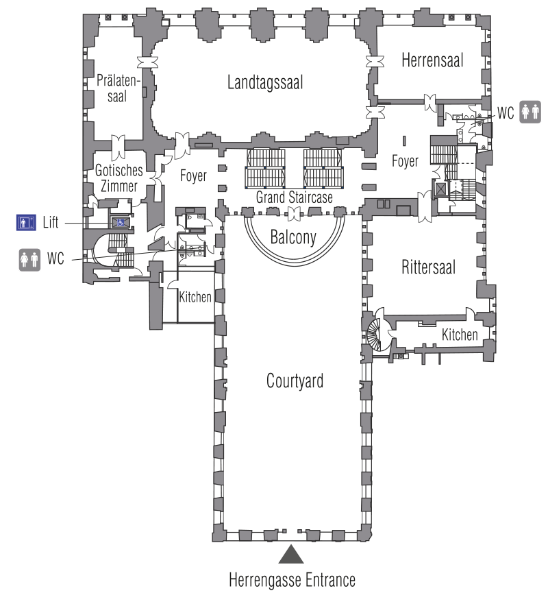 Plan Palais Niederösterreich
